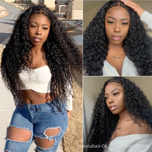 Long Deep Wave Curly Peruvian Hair Most Popular 100% Virgin Human Hair Peruvian Virgin Hair Straight